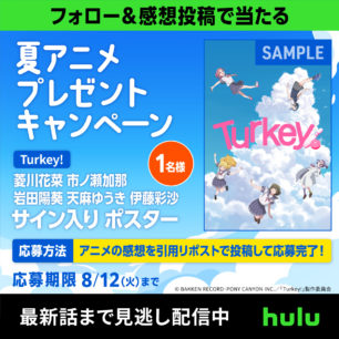 TVアニメ「Turkey!」